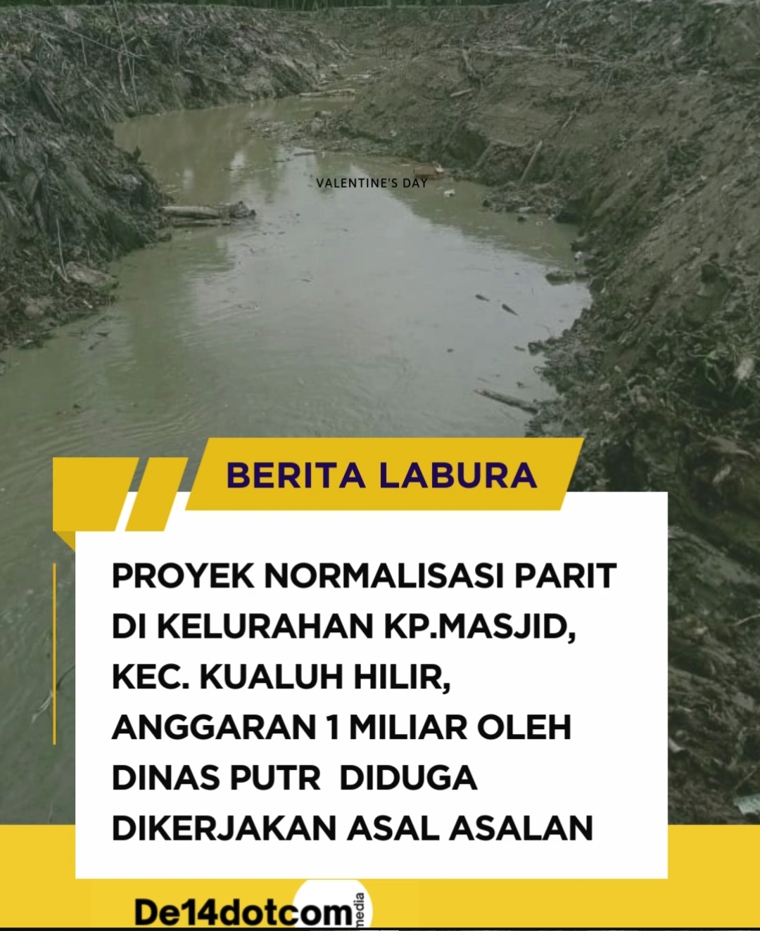 Screenshot_2025-04-27-12-28-02-346-edit_com.miui.videoplayer Habiskan Anggaran 1Miliar, Proyek Normalisasi Parit di Kampung Masjid, Kualuh Hilir Asal-asalan, Deempatbelas.com