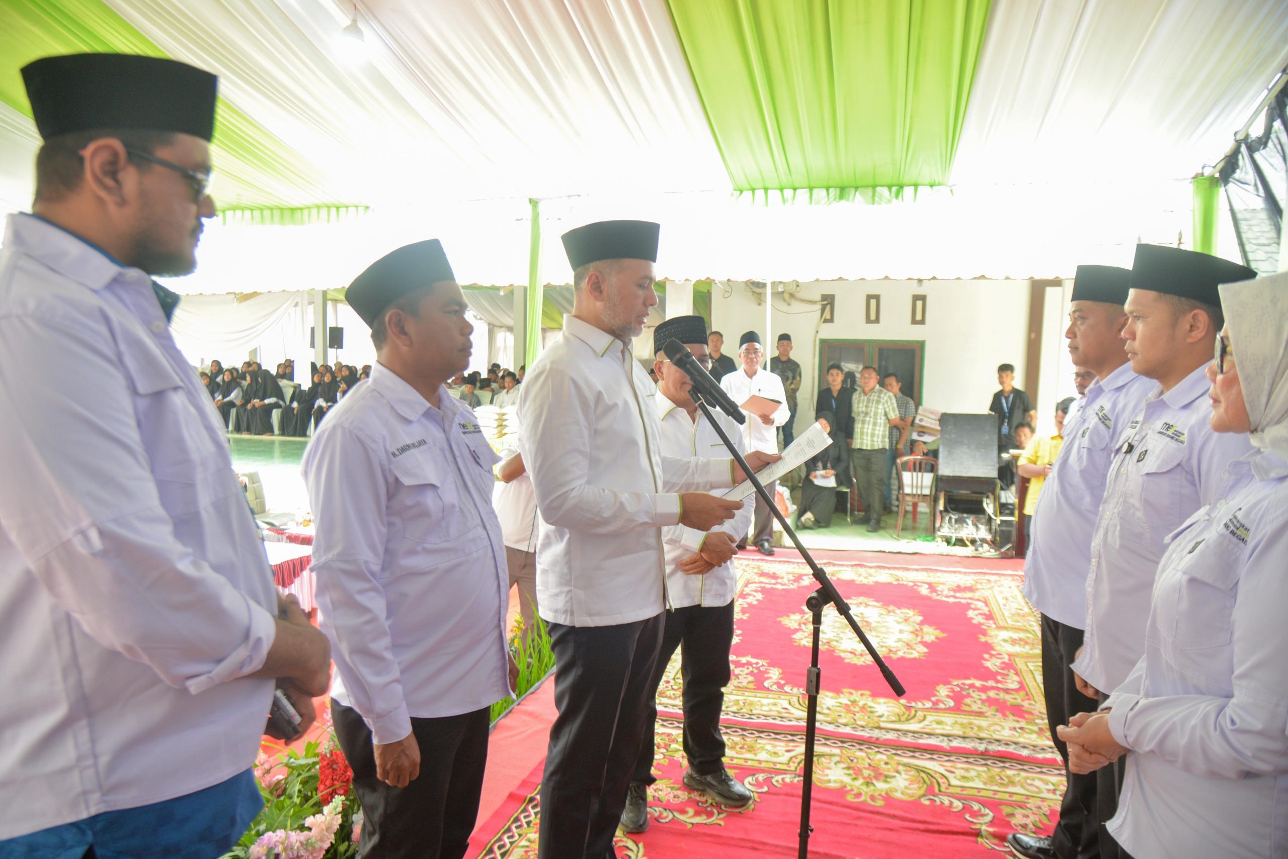 Ketum MES Musa Rajekshah Resmi Lantik Adlin Tambunan Ketua MES Sergai, Deempatbelas.com