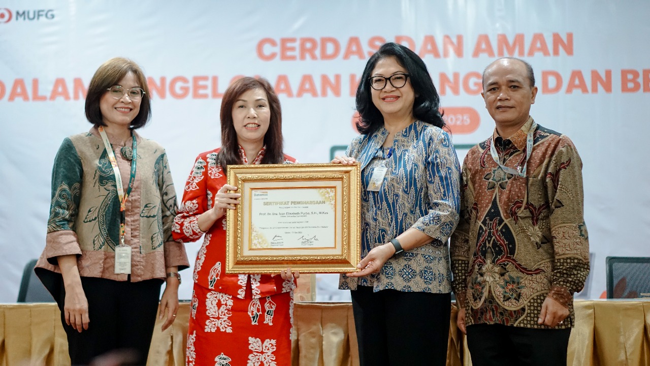 Danamon Dukung Pendidikan Inklusif Melalui Pengadaan Fasilitas Smart Classroom dan Program Literasi Keuangan di Universitas Sari Mutiara Indonesia, Deempatbelas.com