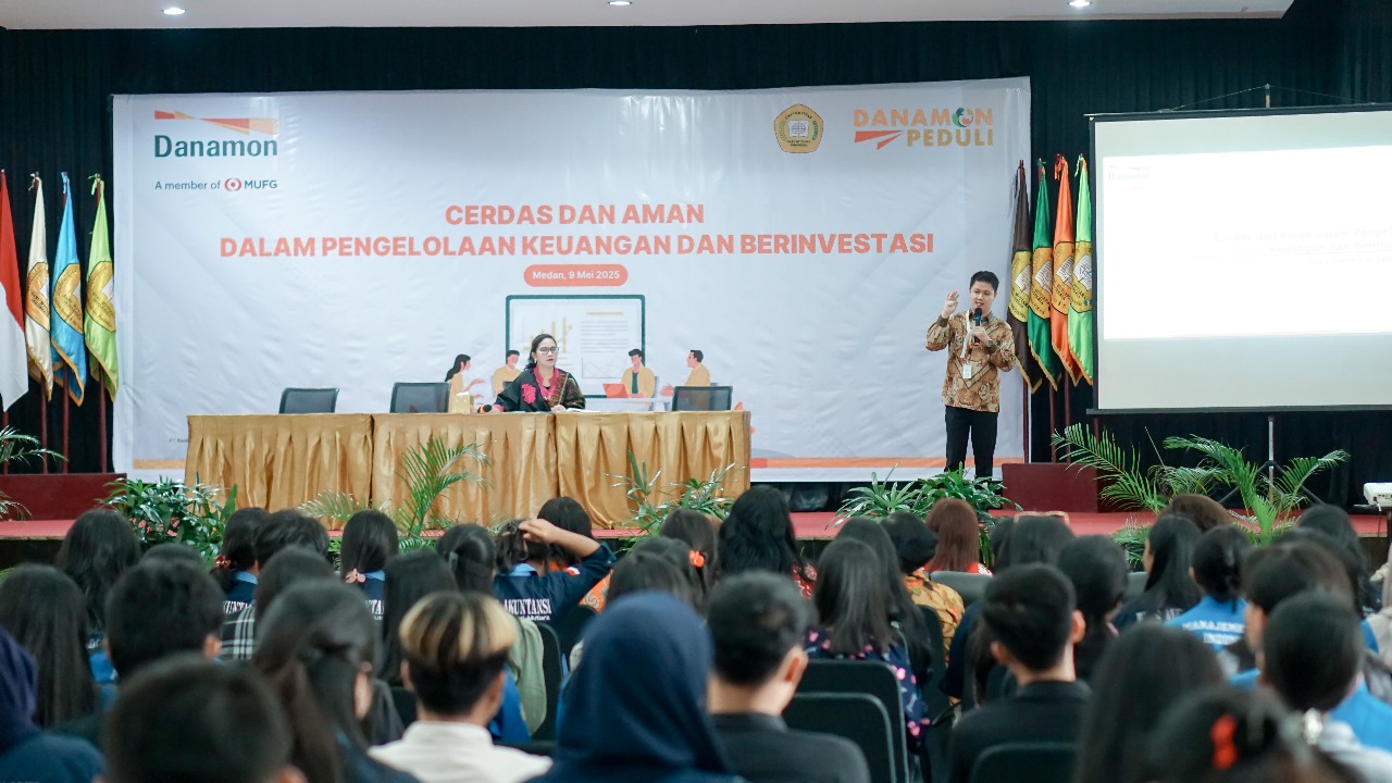 Danamon Dukung Pendidikan Inklusif Melalui Pengadaan Fasilitas Smart Classroom dan Program Literasi Keuangan di Universitas Sari Mutiara Indonesia, Deempatbelas.com