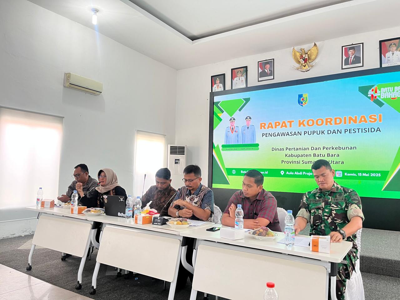Dinas Pertanian Batubara Gelar Rapat Kordinasi Pengawasan Pupuk dan Pestisida, Jaga Ketahanan Pangan dan Tepat Sasaran, Deempatbelas.com