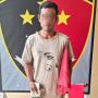 POLSEK INDRAPURA MERINGKUS SEORANG PRIA LAKUKAN PUNGLI DI DEPAN GERBANG TOL INDRAPURA