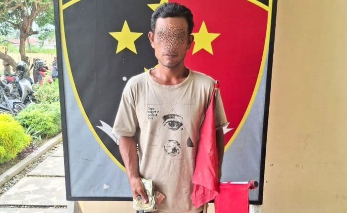 Polsek Indrapura Meringkus Seorang Pria Lakukan Pungli di Depan Gerbang Tol Indrapura, Deempatbelas.com
