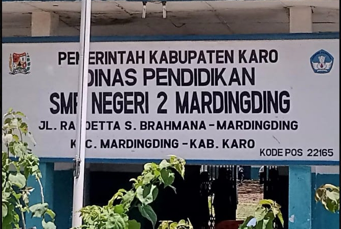 Ada Apa Kepsek SMP N 2 Mardinding Baik Karo-Karo Bungkam, Saat Ditanya Soal Dugaan Kekerasan Guru Terhadap Siswa di Sekolahnya, Deempatbelas.com