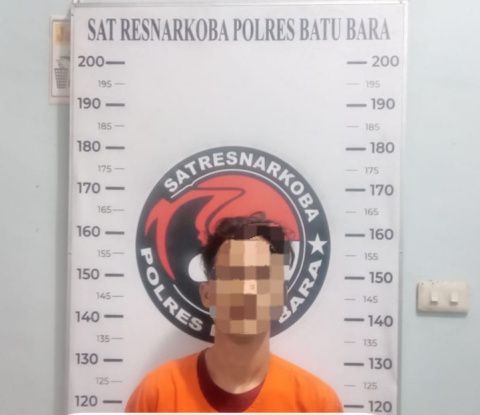 Satres Narkoba Polres Batubara Berhasil Meringkus Seorang Pemuda Bandar Narkoba di Desa Kuala Tanjung, Sei Suka, Deempatbelas.com