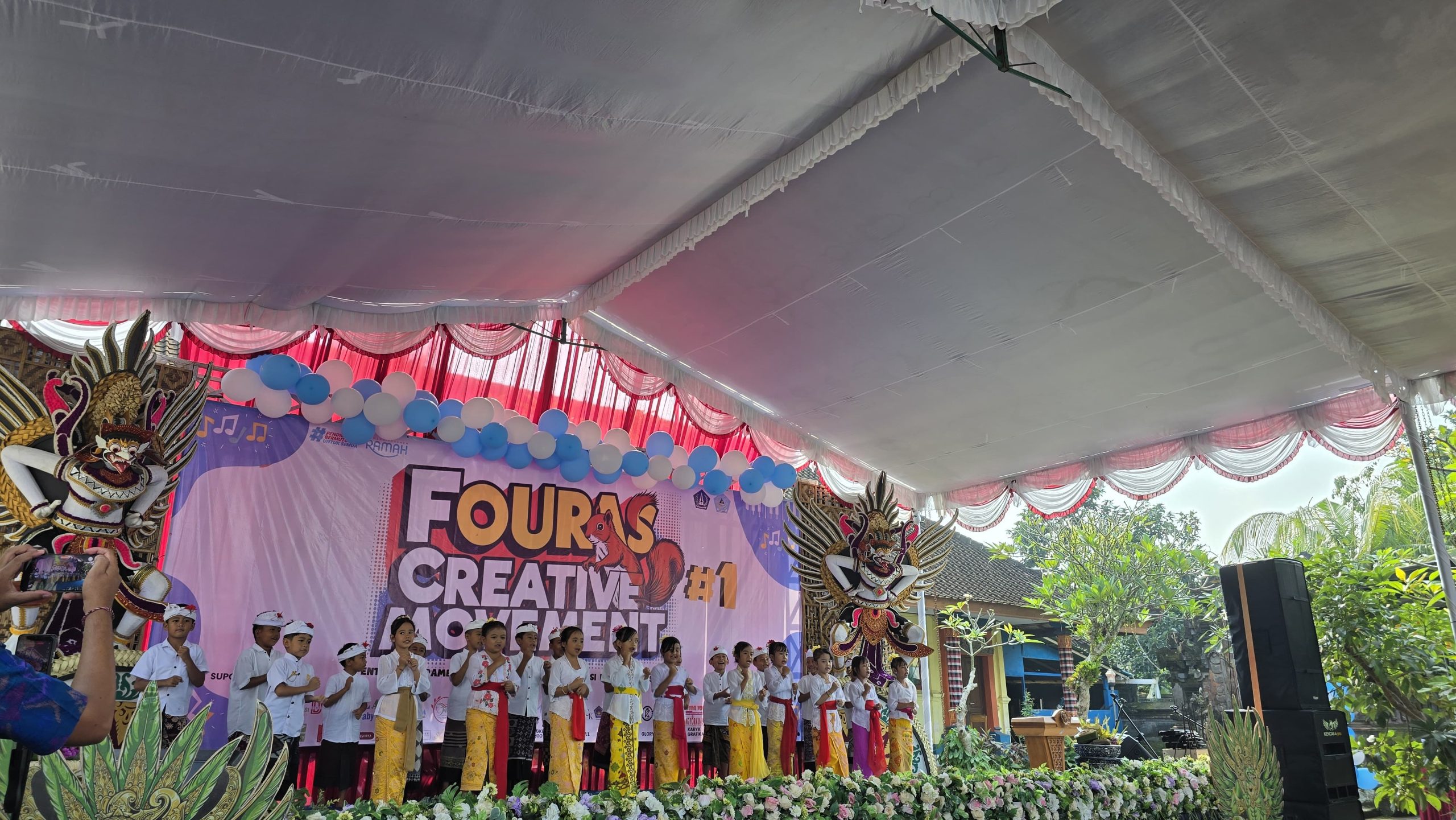 Fouras Creative Movement, Ajang Kreatifitas Siswa SD Negeri 4 Abiansemal Sukses Digelar, Deempatbelas.com