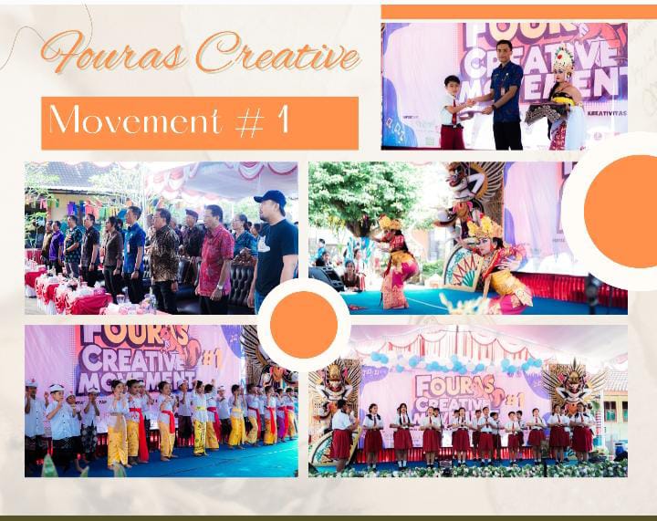 Fouras Creative Movement, Ajang Kreatifitas Siswa SD Negeri 4 Abiansemal Sukses Digelar, Deempatbelas.com