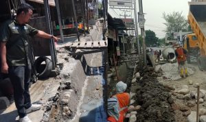 Diduga Proyek Siluman, Pembangunan Drainase Tanpa Plang Ditemukan Banyak Kejanggalan, Deempatbelas.com