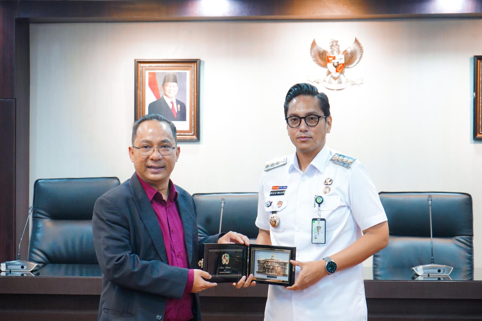 Rico Waas Sambut Kunjungan Trisakti Multimedia Jakarta, Fokus Bangun Branding Kota Medan, Deempatbelas.com