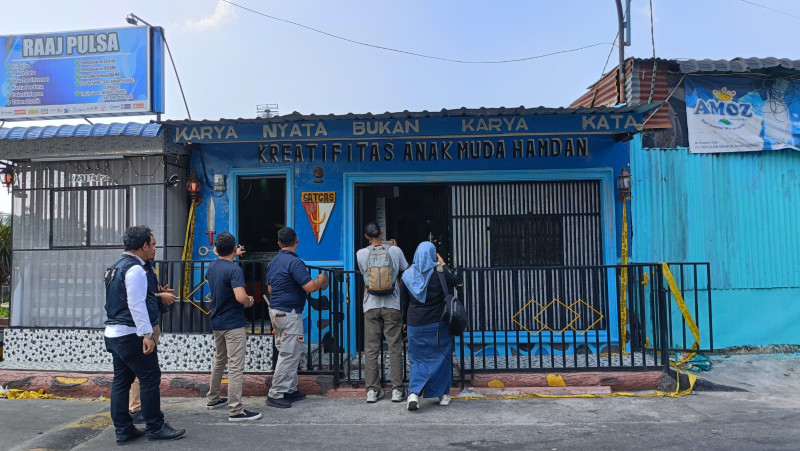 Markas Ormas AMPI di Medan Maimun Dijadikan Home Industri Ekstasi, Deempatbelas.com