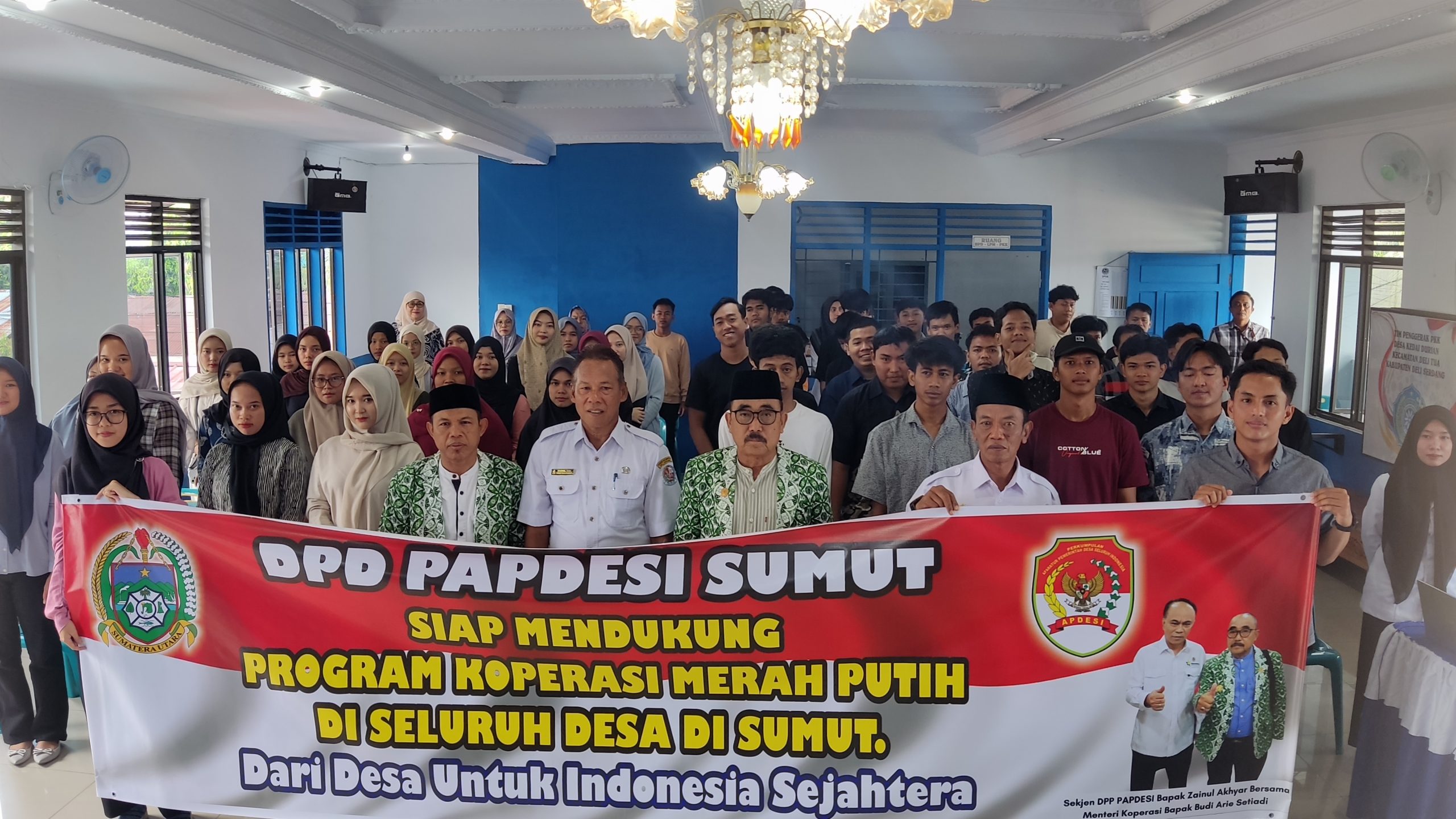 PAPDESI Sumut Nyatakan Siap Jadi Pelopor Koperasi Desa Merah Putih, Deempatbelas.com