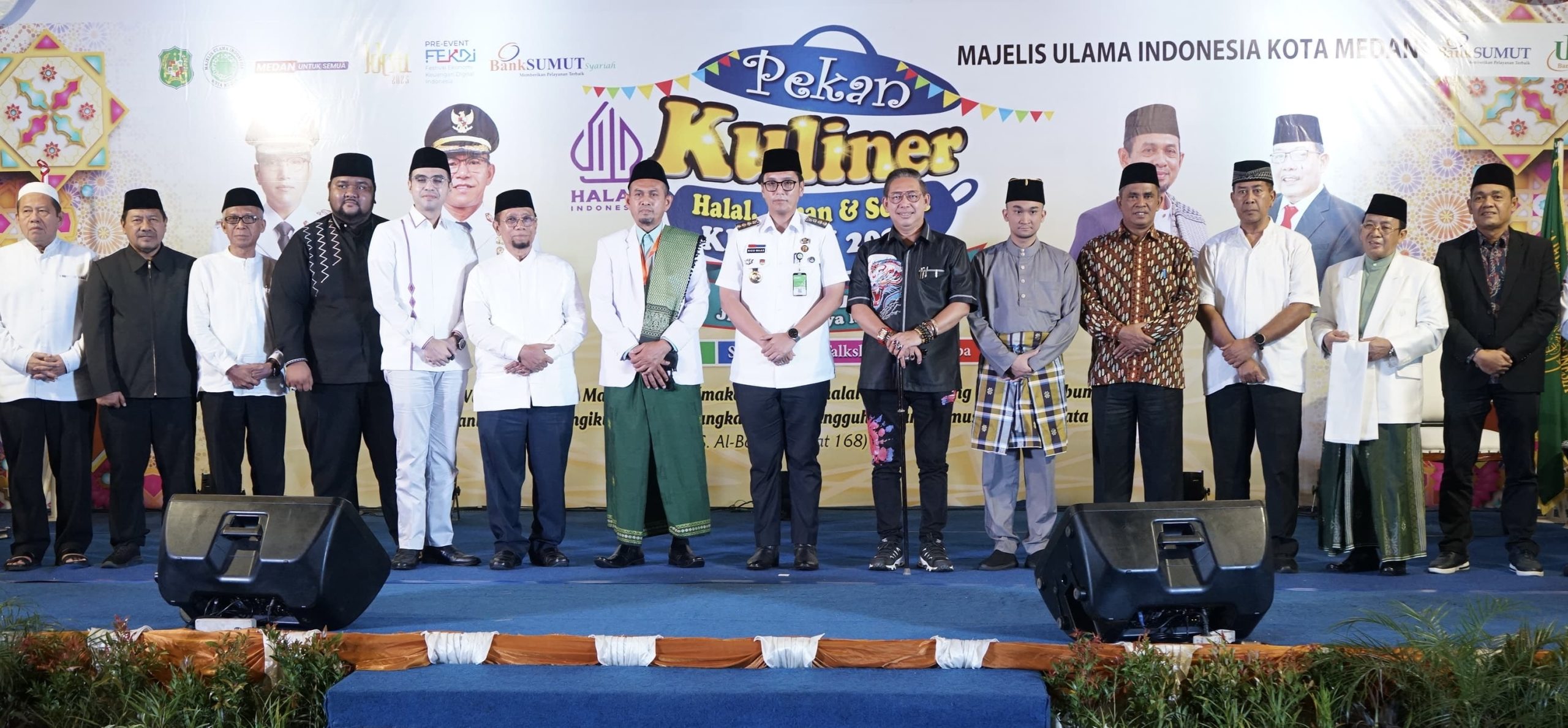 Wali Kota Medan Buka Khas IV 2025: Promosikan Kuliner Halal, Aman dan Sehat, Deempatbelas.com