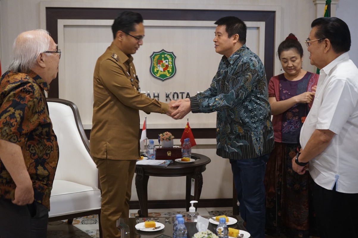 Pemko Medan Sambut Kunjungan Perpisahan Konjen Tiongkok, Tinggalkan Kesan Mendalam, Deempatbelas.com