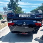 DITABRAK MOBIL OLENG, PENGEMUDI OJOL ALAMI PENDARAHAN