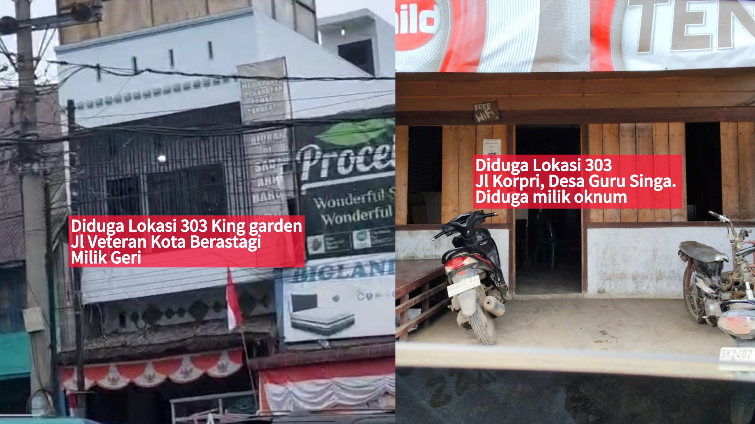 Kegiatan Jvdi Game Tembak Ikan di Jalan Korpri dan Jalan Veteran Seolah Mendapat Restu dari Polsek Berastagi, Deempatbelas.com