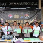 POLRES BATUBARA UNGKAP 4 KASUS NARKOTIKA DENGAN 6 TERSANGKA BESERTA 29 KG SABU,11 KG EKSTASI SERTA 3.393 PCS LIQUID VAVE 