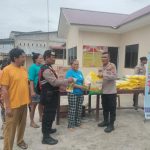 SAMBUT HUT RI-80 POLSEK MEDANG DERAS POLRES BATU BARA GELAR PASAR MURAH POLRI