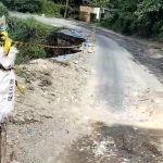 PLAT BESI DI JALAN LINTAS MENUJU KUTA CANE HILANG DICURI KAWANAN MALING