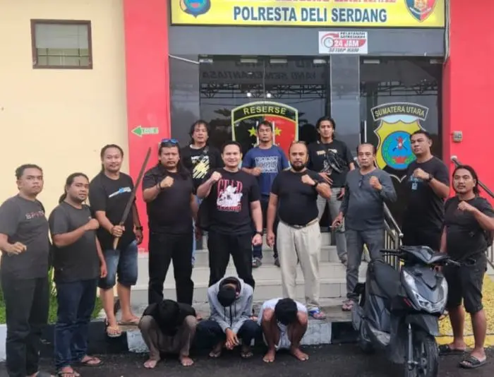 Polisi Tangkap Tiga Remaja Tersangka Pembunuh Siswa SMPN 4 Lubuk Pakam, Deempatbelas.com