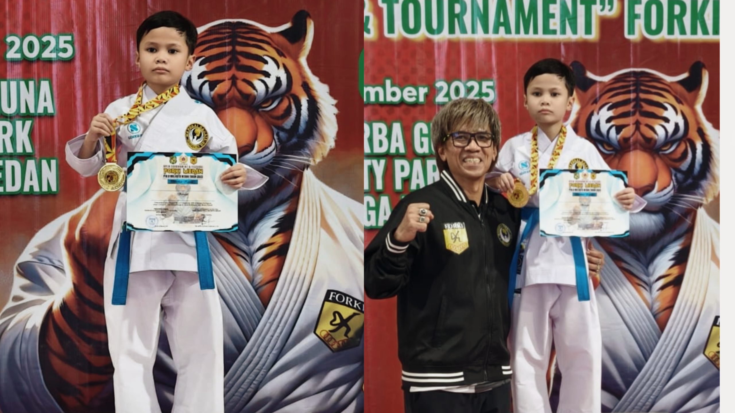 2025092120012930 Tampil Mengesankan, Alarick Soeroso Juara 1 KATA Festival Pra Usia Dini Forki Piala Wali Kota Medan, Deempatbelas.com