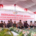 POLRES BATU BARA GELAR PERINGATN MAULID NABI SAW DOA BERSAMA DAN SANTUNI ANAK YATIM
