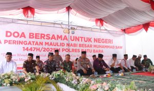 Polres Batu Bara Gelar PeringatN Maulid Nabi SAW Doa Bersama dan Santuni Anak Yatim, Deempatbelas.com