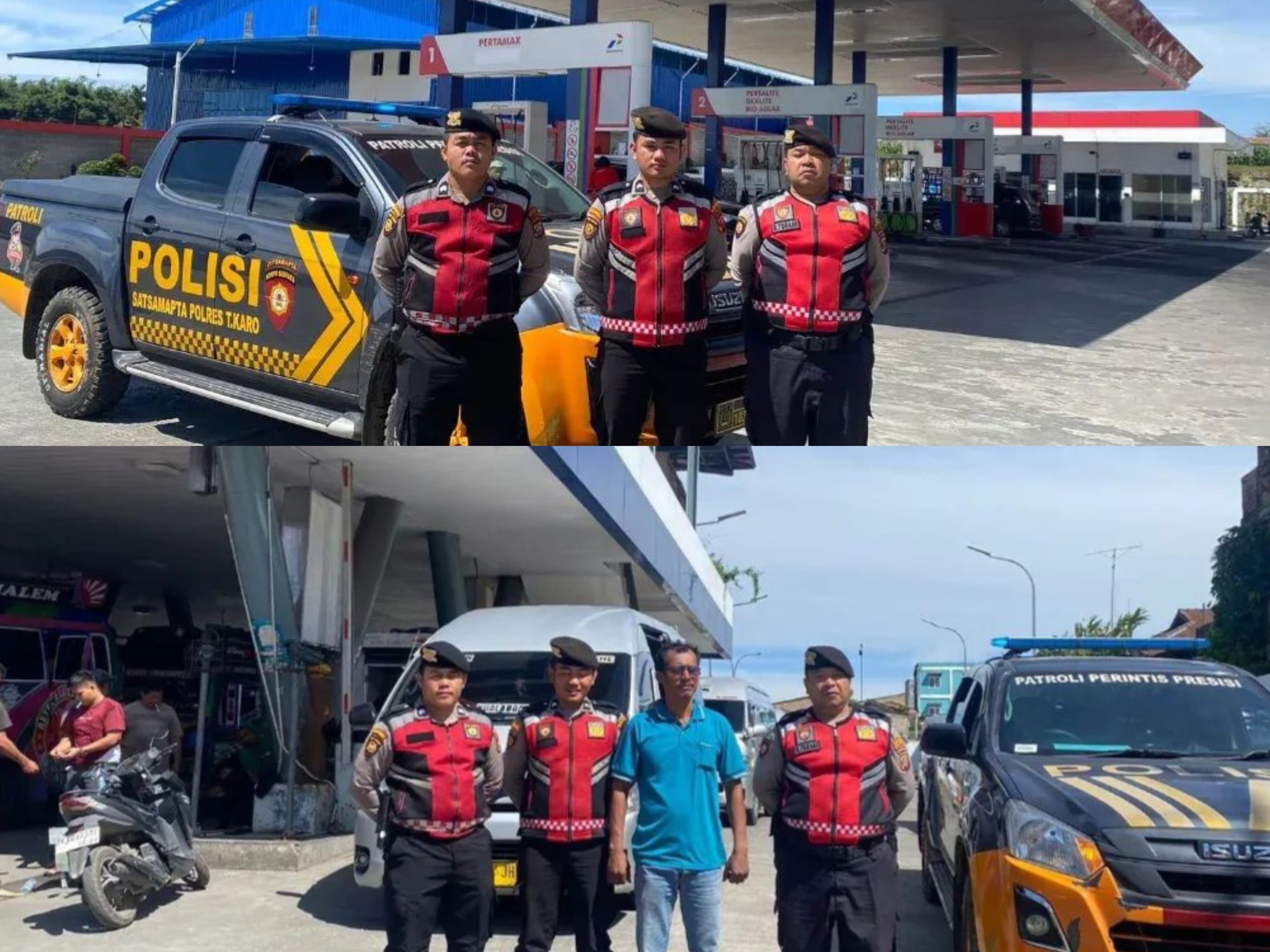 2025103000243254 Sat Samapta Polres Tanah Karo Laksanakan Patroli Dialogis Antisipasi Gangguan Kamtibmas, Deempatbelas.com