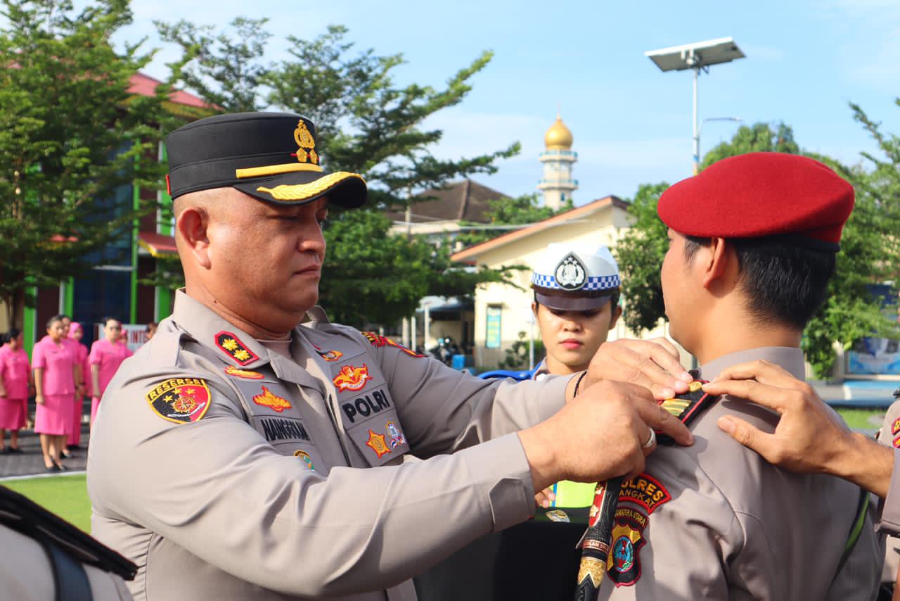 Kapolres Batu Bara Pimpin Sertijab Kasat Reskrim dan Kasat Binmas, Deempatbelas.com