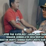 LAPOR PAK KAPOLRES ! JUDI DADU KOPIOK SEMAKIN MENGGILA DI DESA BERTAH MUNTE, DIDUGA DAPAT RESTU DARI POLSEK