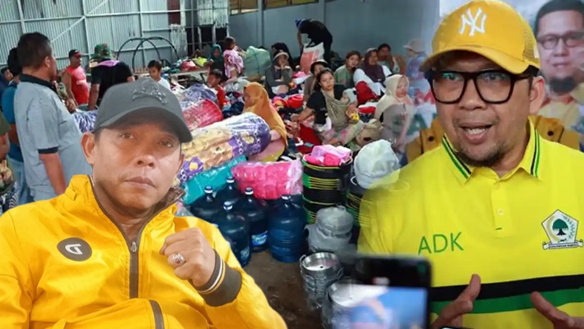 Bantu Korban Banjir, Plt Ketua Golkar Sumut Dolly Hanya Cari Panggung&nbsp;, Deempatbelas.com
