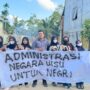 RELAWAN FISIP UISU UNTUK NEGERI TURUN LANGSUNG BANTU KORBAN BANJIR BANDANG DI ACEH TAMIANG