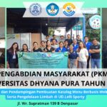 PKM UNIVERSITAS DHAYANA PURA BANTU UMKM KATERING NAIK KELAS LEWAT DIGITALISASI DAN EDUKASI LINGKUNGAN