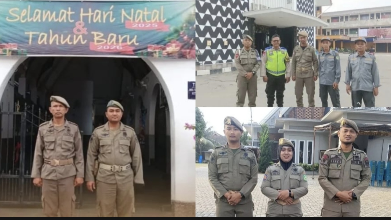 Kinerja Satpol PP Kota Medan dalam Pengamanan Nataru 2025 Tuai Apresiasi Jamaah Gereja, Deempatbelas.com