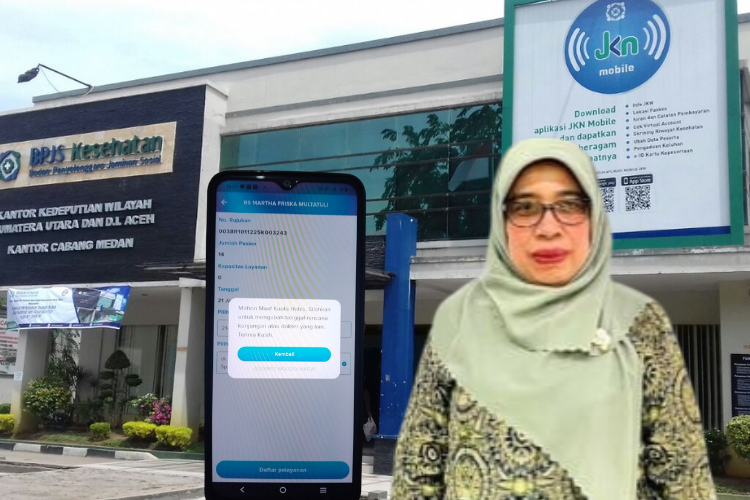 RS Martha Friska Batasi Pasien Poliklinik, Layanan Mobile JKN Dipertanyakan, Deempatbelas.com