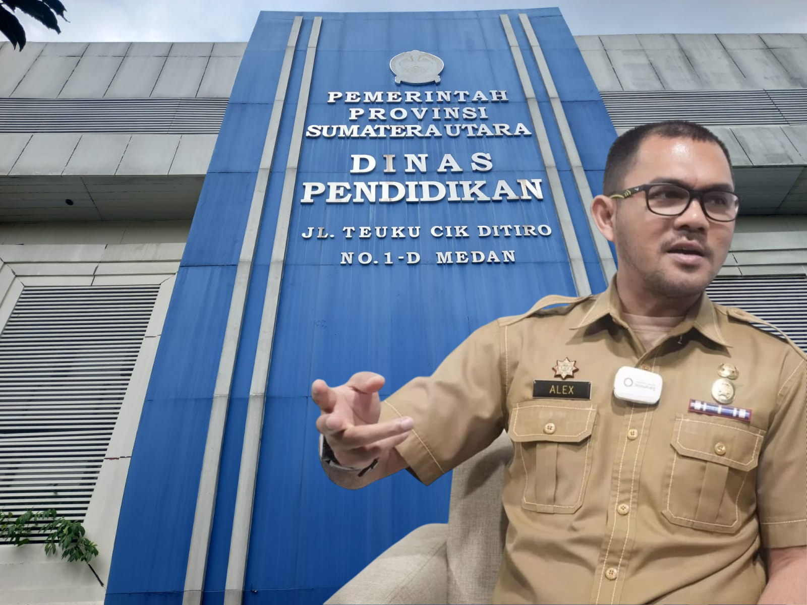 Buntut Berita Rehab Toilet, Alexander Sinulingga Larang Wartawan Masuk Disdiksu, Deempatbelas.com