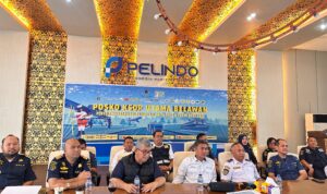 MENTERI PERHUBUNGAN APRESIASI SINERGI LAYANAN NATARU DI PELABUHAN BELAWAN