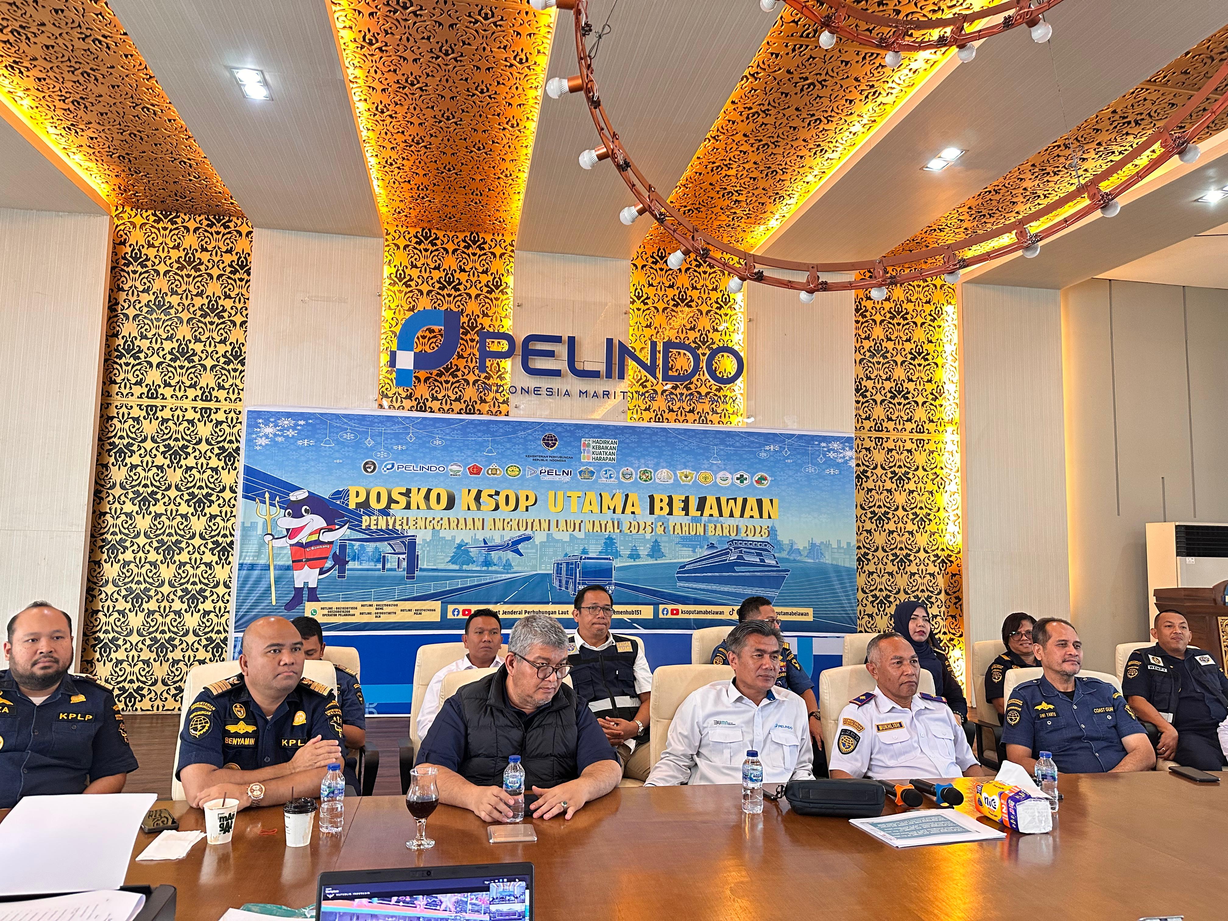 Menteri Perhubungan Apresiasi Sinergi Layanan Nataru di Pelabuhan Belawan, Deempatbelas.com