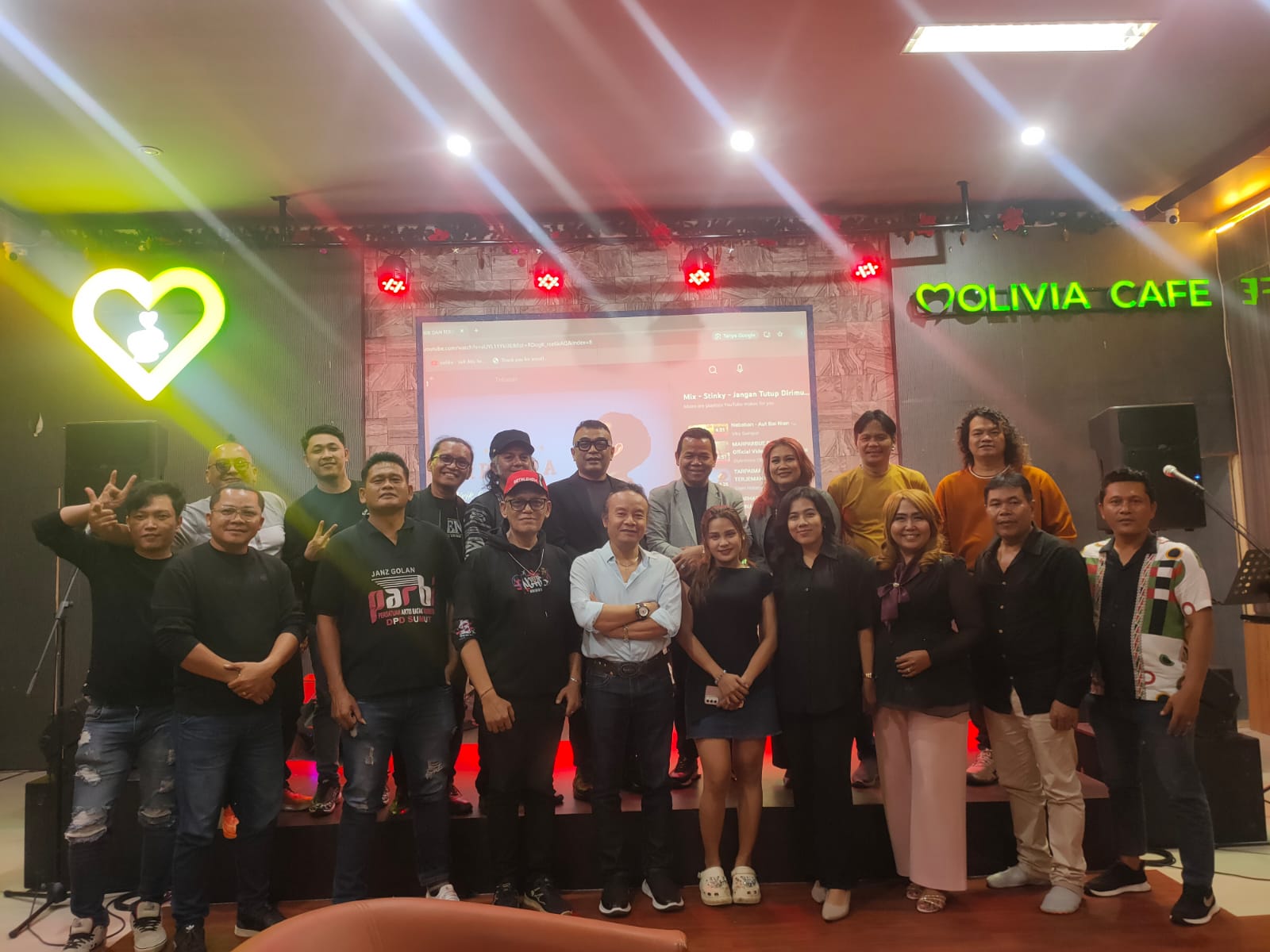 Molivia Cafe Gelar Open House 2026 Bersama DPD PARBI Sumatera Utara, Deempatbelas.com