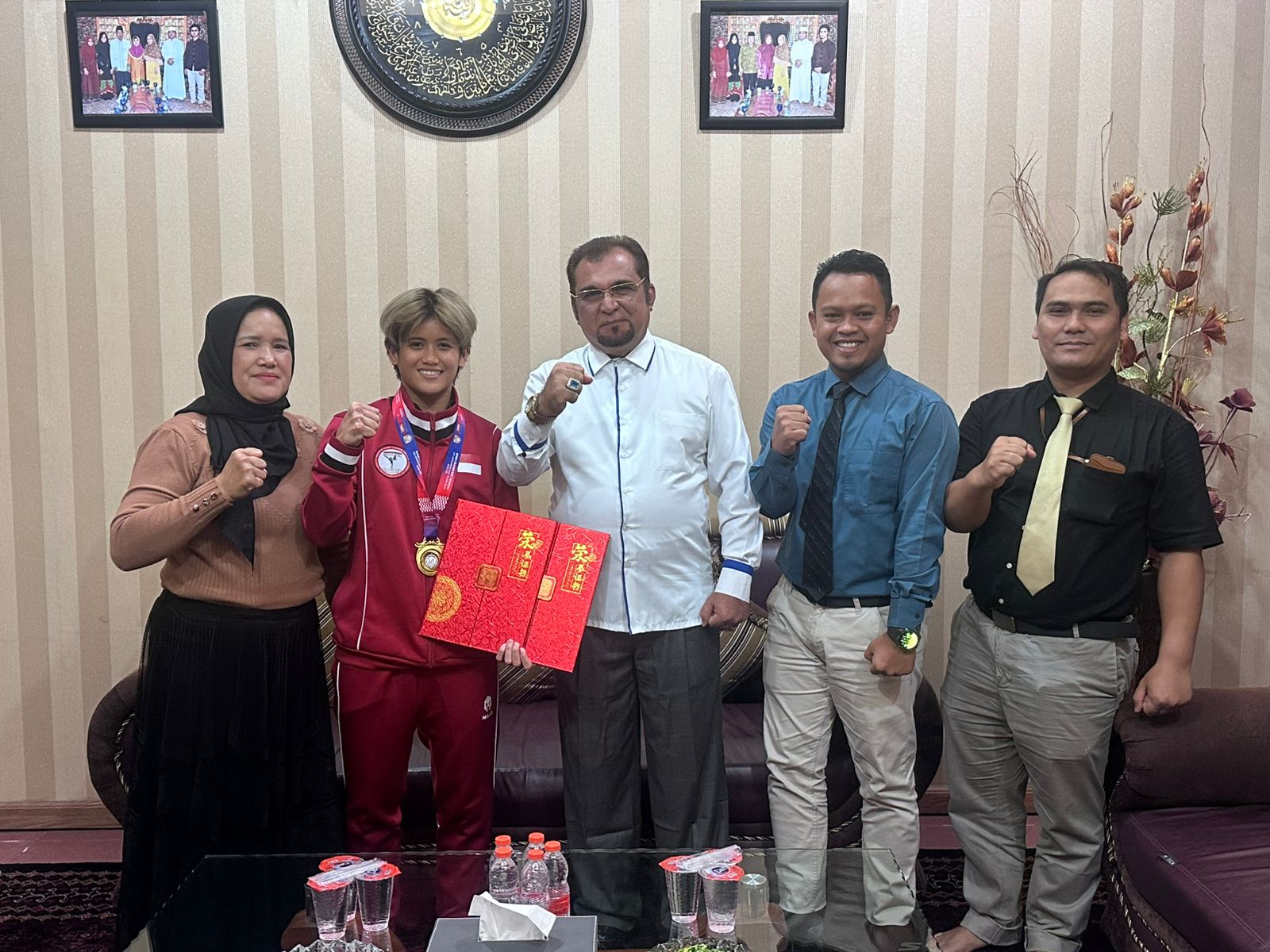Mahasiswi STIKOM Tunas Bangsa Raih Emas dan Best Performance di 3rd AMMA Championship, China, Deempatbelas.com