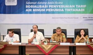 TARIF AIR BERSIH MBR DI SUMUT TURUN 2026, INI PENJELASAN DIRUT PERUMDA TIRTANADI
