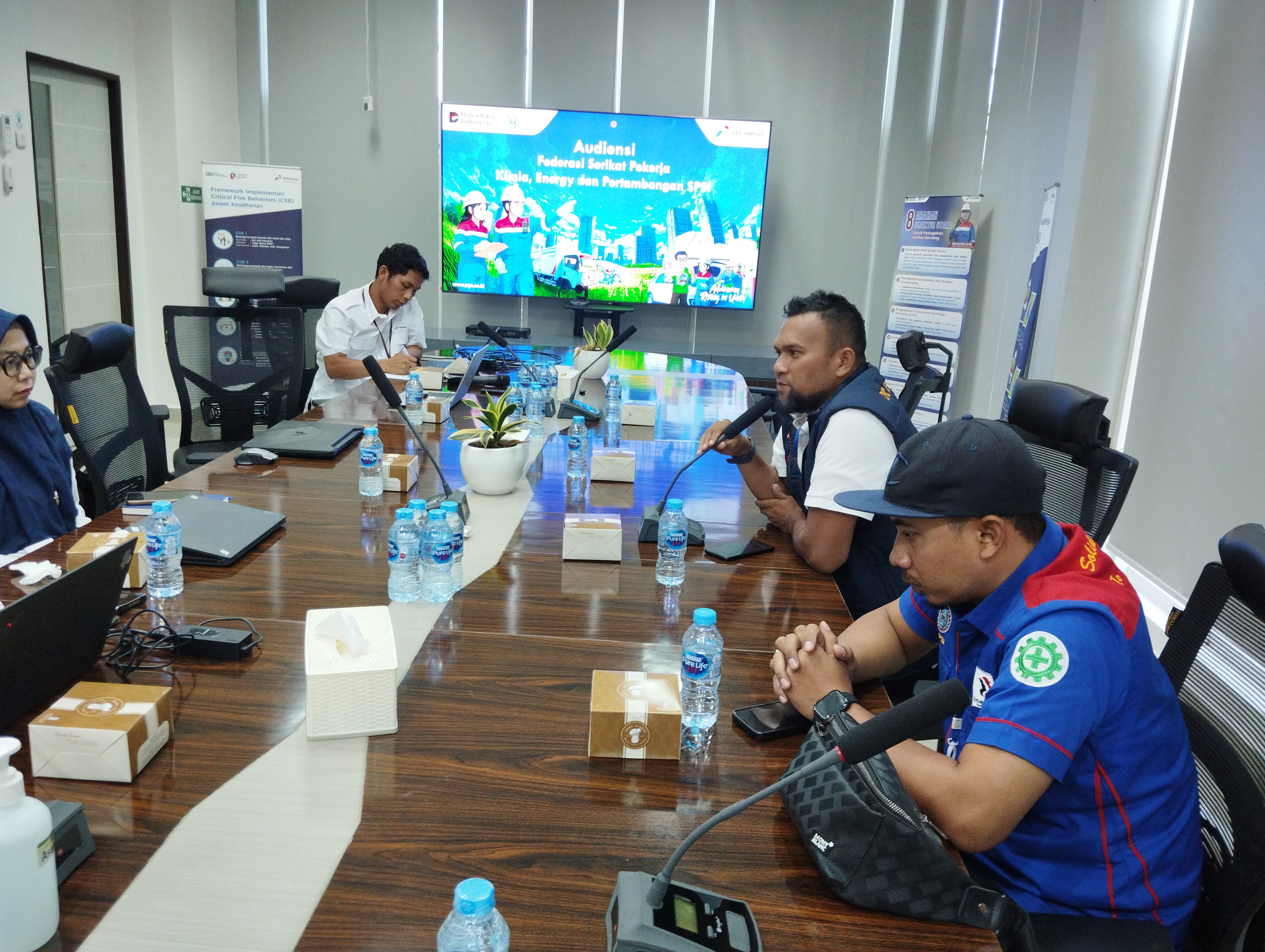Perkuat Sinergi Ketenagakerjaan, PGN Terima Audiensi F SP KEP Kota Medan, Deempatbelas.com