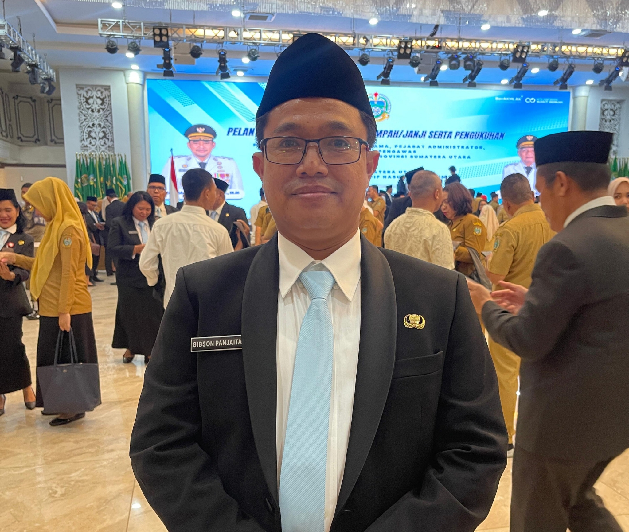 Gibson Panjaitan Resmi Dilantik sebagai Sekdis SDA Sumatera Utara: Prioritaskan Standar K3 Konstruksi, Deempatbelas.com