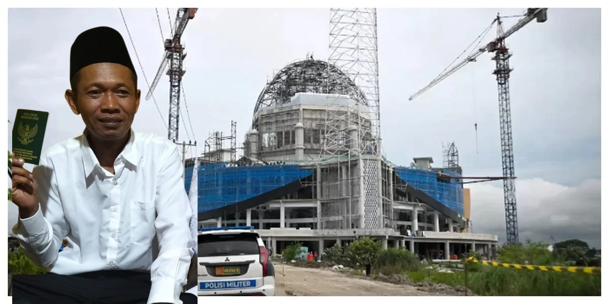 Proyek Islamic Center Telan Korban Jiwa, Seorang Pekerja Asal Lampung Tewas Jatuh dari Ketinggian, Deempatbelas.com