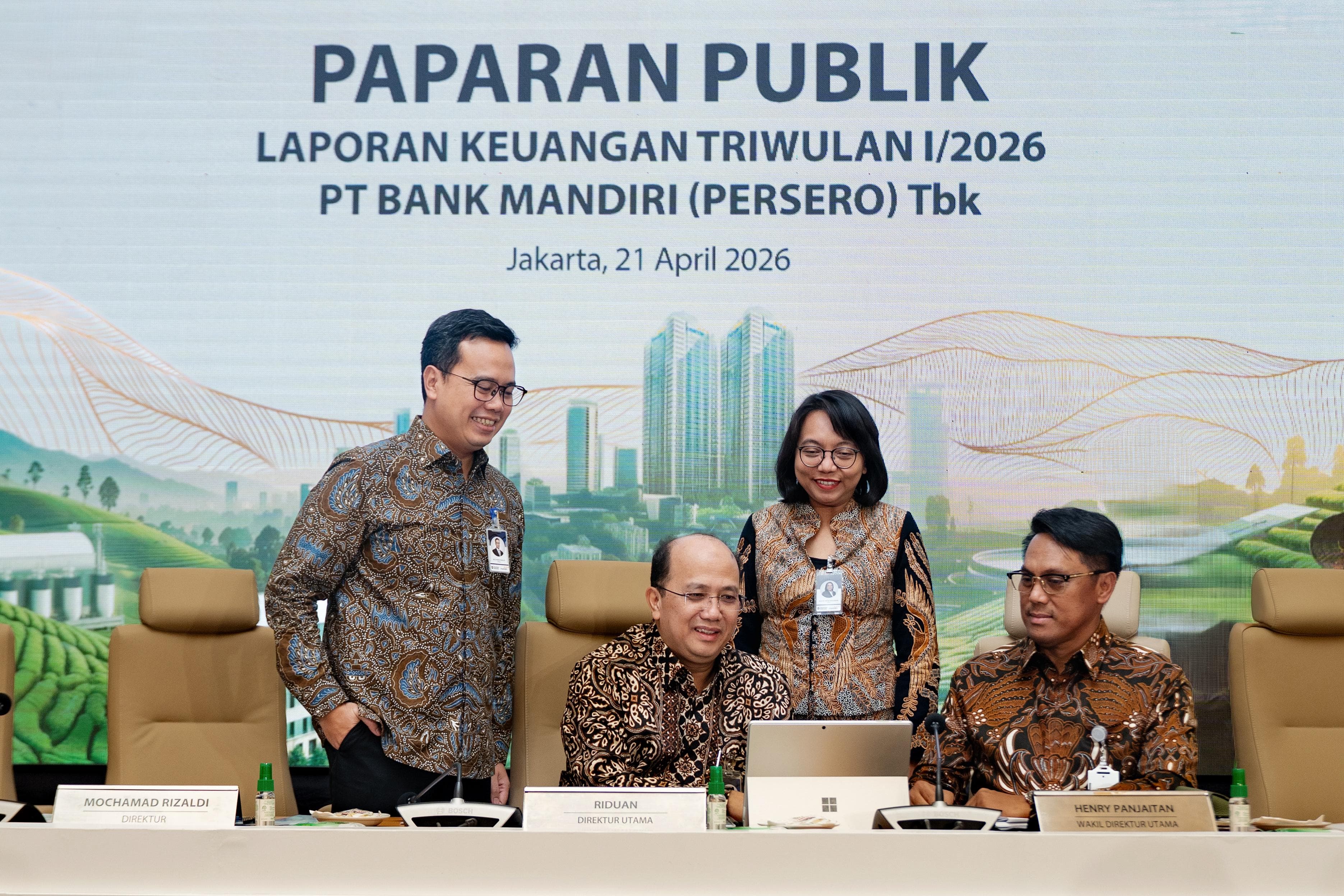 Bank Mandiri Catat Laba Bersih Rp15,4 Triliun di Kuartal I 2026, Kukuhkan Peran sebagai Mitra Strategis Pemerintah, Deempatbelas.com