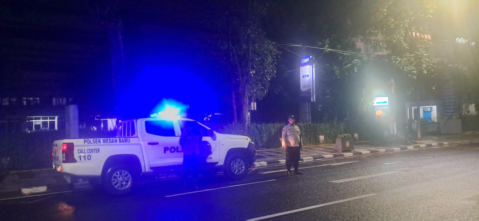 Pastikan Wilayah Kondusif, Giat Patroli 3 Pilar Terus Digalakan di Wilkum Polsek Medan Baru, Deempatbelas.com