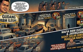 OKNUM MAFIA BBM DUGONG BEBAS BEROPERASI SEDOT SOLAR, SEBUT SUDAH “SETOR” KE DIRKRIMSUS DAN POLRESTABES MEDAN 