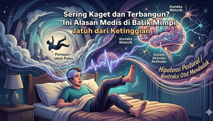 SERING KAGET DAN TERBANGUN? INI ALASAN MEDIS DI BALIK MIMPI JATUH DARI KETINGGIAN
