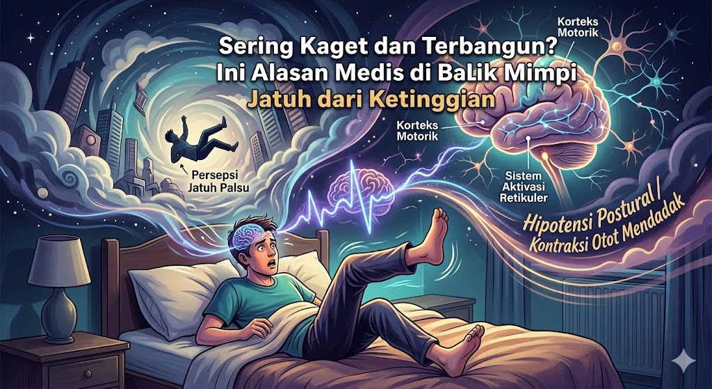 SERING KAGET DAN TERBANGUN? INI ALASAN MEDIS DI BALIK MIMPI JATUH DARI KETINGGIAN SERING KAGET DAN TERBANGUN? INI ALASAN MEDIS DI BALIK MIMPI JATUH DARI KETINGGIAN