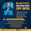 MUHRI FAUZI HAFIZ SEBUT BPP HIPMI BUTUH SOSOK KETUM YANG RENDAH HATI