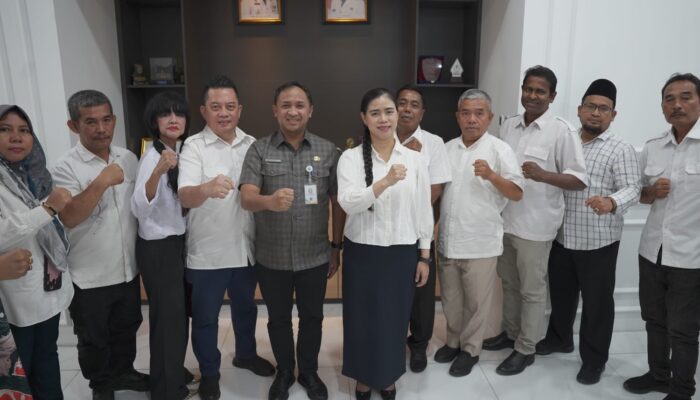 KETUA KOPERASI CAKRA BUNDA YIN DAN PENGURUS, AUDIENSI BERSAMA DINAS UKM &AMP; KOPERASI PEMPROV SUMUT